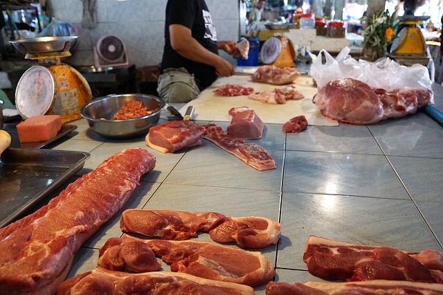 Muerte accidental en carnicería